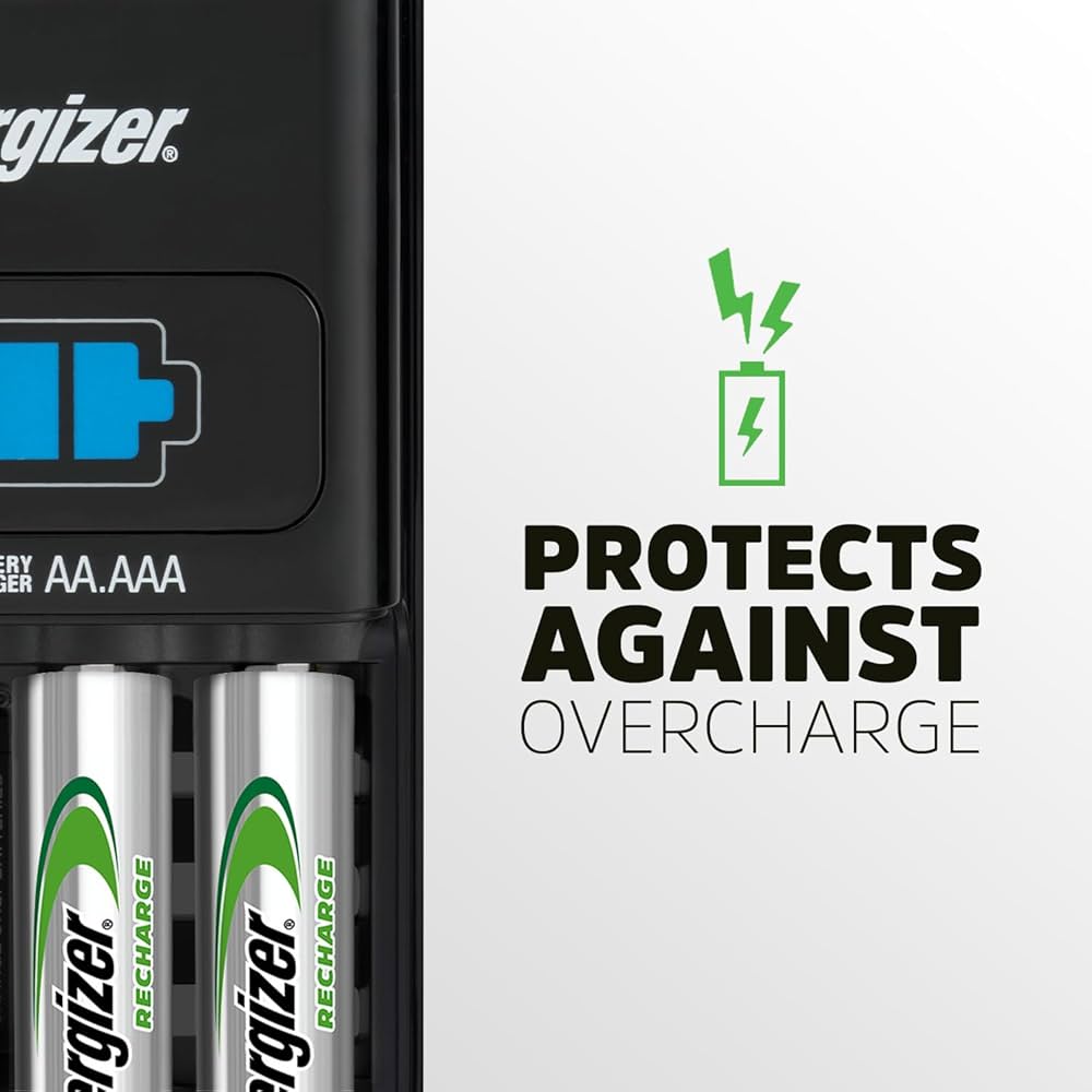 Energizer NiMHバッテリーチャージャー Amazon.com: Energizer Recharge Value Charger for NiMH